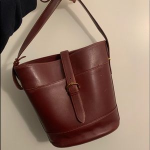Cartier vintage bucket bag